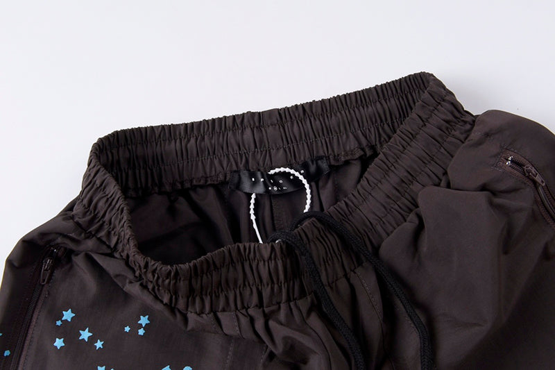 Sp5der Double Layer Shorts Yellow